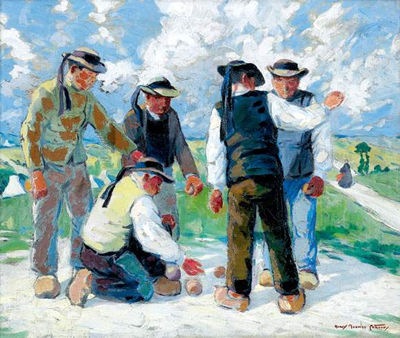 Les joueurs de boules