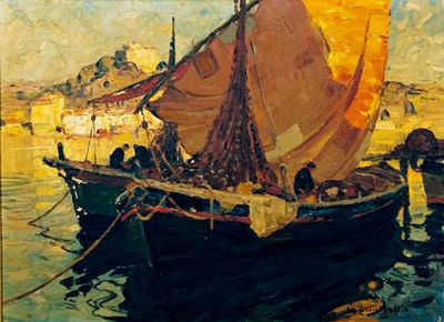 Sample artwork by Laurent-Marius-Auguste Mattio (1892 - 1965), known for painting - View similar artists and auction records