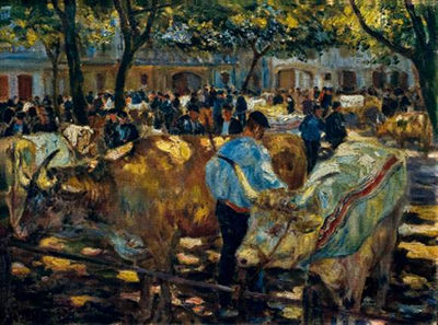 Le marché au bétail