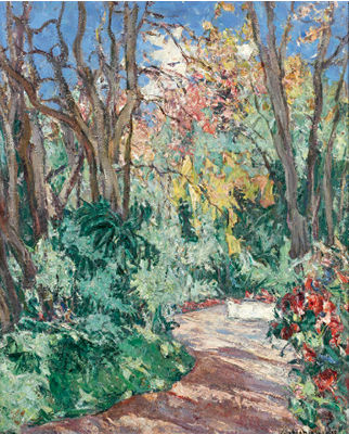 Dans le parc