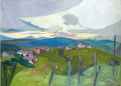 Sample artwork by Nicolas Poliakoff (1899 - 1976), known for cubist painting, nudes - View similar artists and auction records