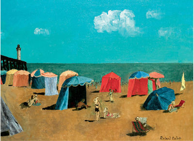 La plage de Trouville