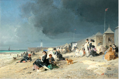 La plage du Tréport