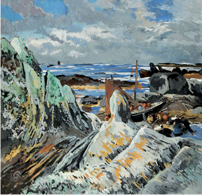 La récolte du goémon en baie d'Audierne by Mathurin Meheut - Auction record, sale price, and art valuation. Compare with similar artists and explore comparable artworks.