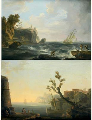 Marine par gros temps; Marine par temps calme (a pair) by Francesco Fidanza - Auction record, sale price, and art valuation. Compare with similar artists and explore comparable artworks.