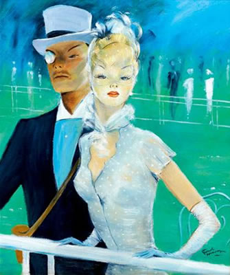 Longchamp by Jean Gabriel Domergue - Auction record, sale price, and art valuation. Compare with similar artists and explore comparable artworks.