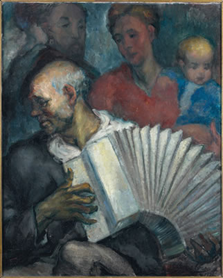 L'accordéoniste, 1926