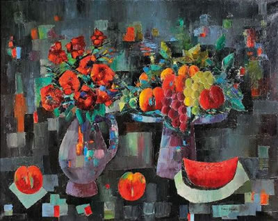Nature morte aux fleurs