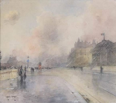 La Gare d'Orsay et l'Hôtel de Salm sur le quai Anatole France