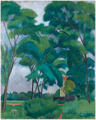 Paysage de Garches