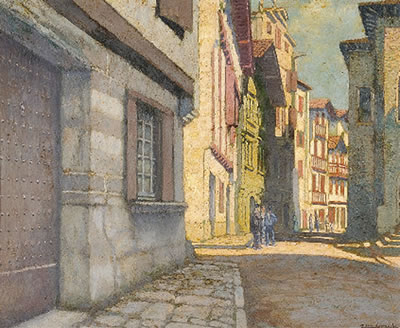 Ciboure, La rue Pocalette by Pierre Labrouche - Auction record, sale price, and art valuation. Compare with similar artists and explore comparable artworks.