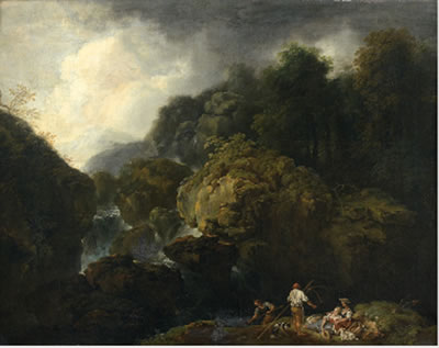 Sample artwork by Ferdinand Kobell (1740 - 1799), known for painting, landscape engraving, court painter, teacher and museum director - View similar artists and auction records