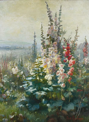 Roses trémières