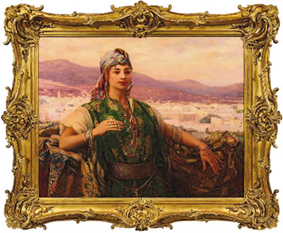 Sample artwork by Louis-Auguste Girardot (1856 - 1933), known for orientalist painting and lithography - View similar artists and auction records