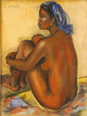 Sample artwork by Antoine Marius Gianelli (1896 - 1983), known for painting - View similar artists and auction records