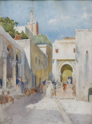 Rue de ville orientale