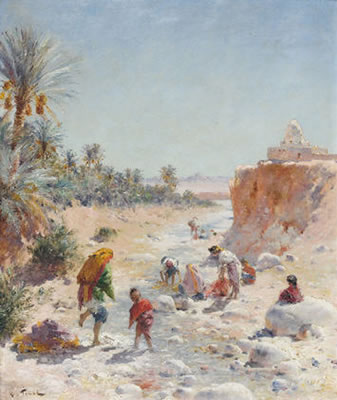 La rivière dans l'Oued