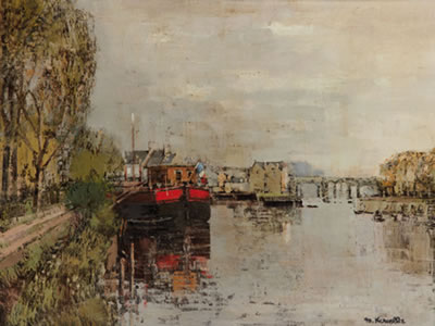 Paysage de rivière by Marcel Kervella - Auction record, sale price, and art valuation. Compare with similar artists and explore comparable artworks.