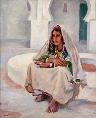 Jeune fille assise