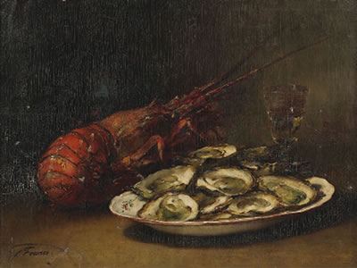 Nature morte à l'écrevisse