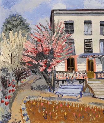 L'église Saint Georges vue des quais