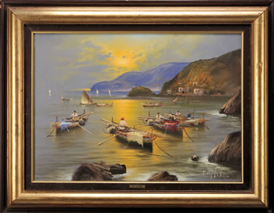 Scène de Pêcheurs