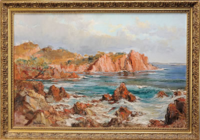 La mer à Trayas by Yvon Dieulafe - Auction record, sale price, and art valuation. Compare with similar artists and explore comparable artworks.