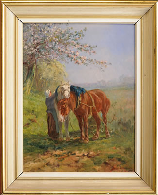 Chevaux d'attelage
