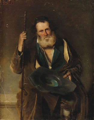 Portrait d'un juif de Jérusalem