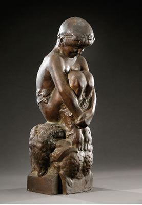 Faune assis