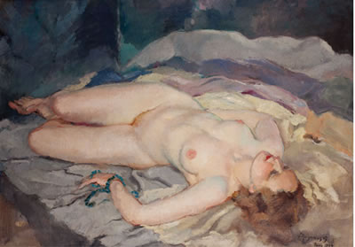 Sample artwork by Vladimir Rozmainski (1885 - 1943), known for painting - View similar artists and auction records