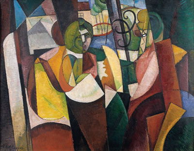 La mère et la soeur d'Albert Gleizes, 1914