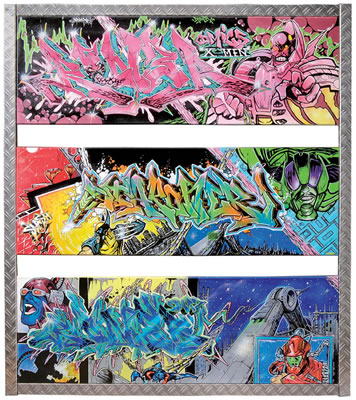 Triptik Comics Xmen by Roner - Auction record, sale price, and art valuation. Compare with similar artists and explore comparable artworks.