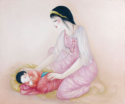 Mère et enfant