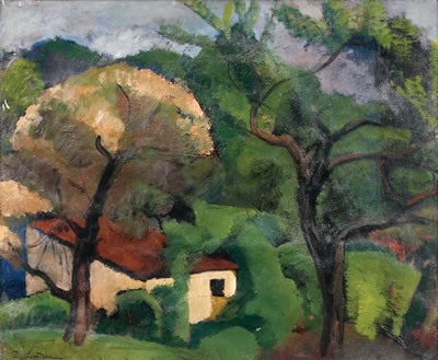 Paysage de Garches