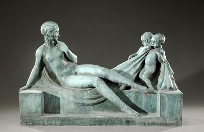 Sample artwork by Louis Marcel Botinelly (1883 - 1962), known for sculpture - View similar artists and auction records