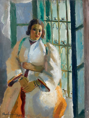 Jeune marocaine à la fenêtre, 1929