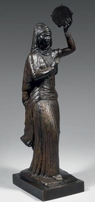Danseuse algérienne au tambourin by Lucien Gibert - Auction record, sale price, and art valuation. Compare with similar artists and explore comparable artworks.