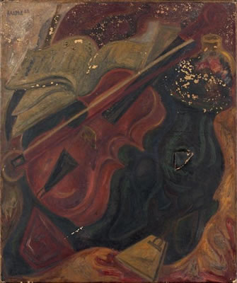 Nature morte au violon