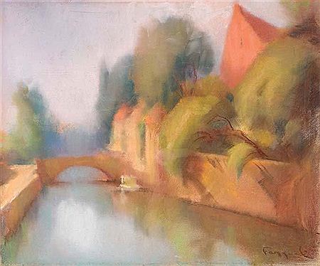 Le Quai vert à Bruges