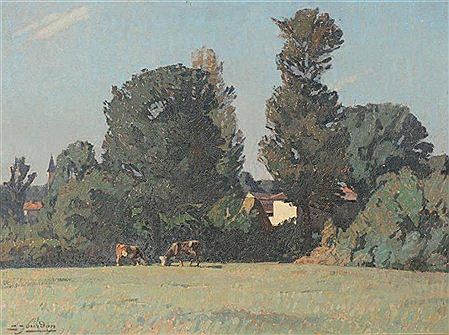 Paturage au pied des arbres