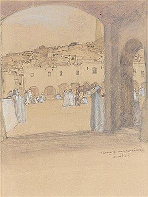 Place animée à Gardhaia
