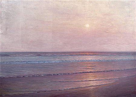 Coucher de soleil sur la mer by Arsene Chabanian - Auction record, sale price, and art valuation. Compare with similar artists and explore comparable artworks.