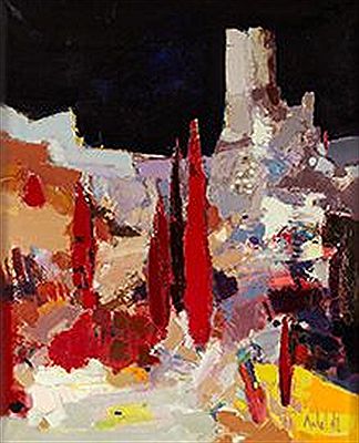 Lastours by Michel No - Auction record, sale price, and art valuation. Compare with similar artists and explore comparable artworks.