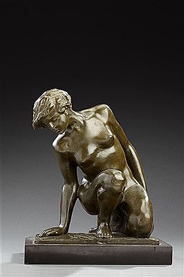 Femme nu. by Serge Zelikson - Auction record, sale price, and art valuation. Compare with similar artists and explore comparable artworks.