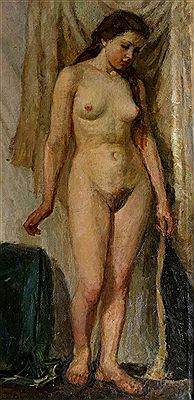 Sample artwork by Piotr Krokolev (1919 - 1997), known for painting - View similar artists and auction records