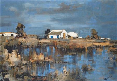 Envoƻtement, bord des launes by Roger Quintaine - Auction record, sale price, and art valuation. Compare with similar artists and explore comparable artworks.