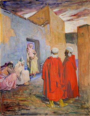 Scènes de vie orientale