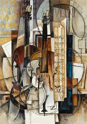 Composition aux violons