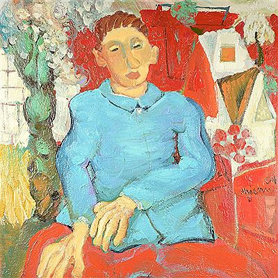 Jüngling im blauen Pullover by Andreas Thieme - Auction record, sale price, and art valuation. Compare with similar artists and explore comparable artworks.